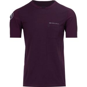 Endura GV500 Foyle T-Shirt - Men's Large Aubergine
